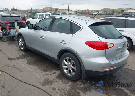 2008 Infiniti Ex35 Journey z USA, uszkodzony, nr VIN JNKAJ09F48M352834